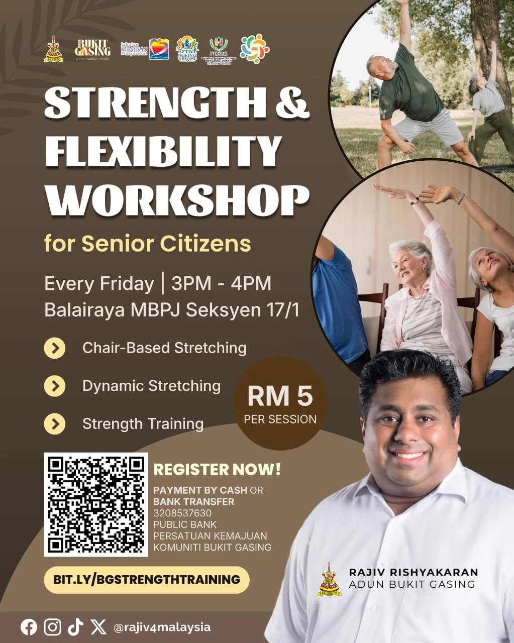 Strength & Flexibility Workshop for Senior Citizens