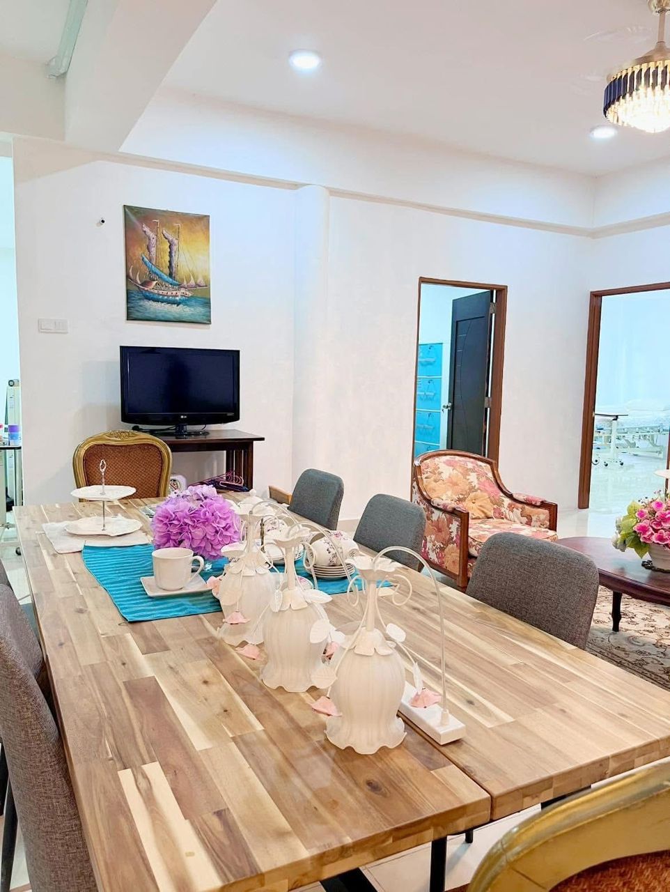 Dining area at Clearwater Care Nursing Home, George Town Penang