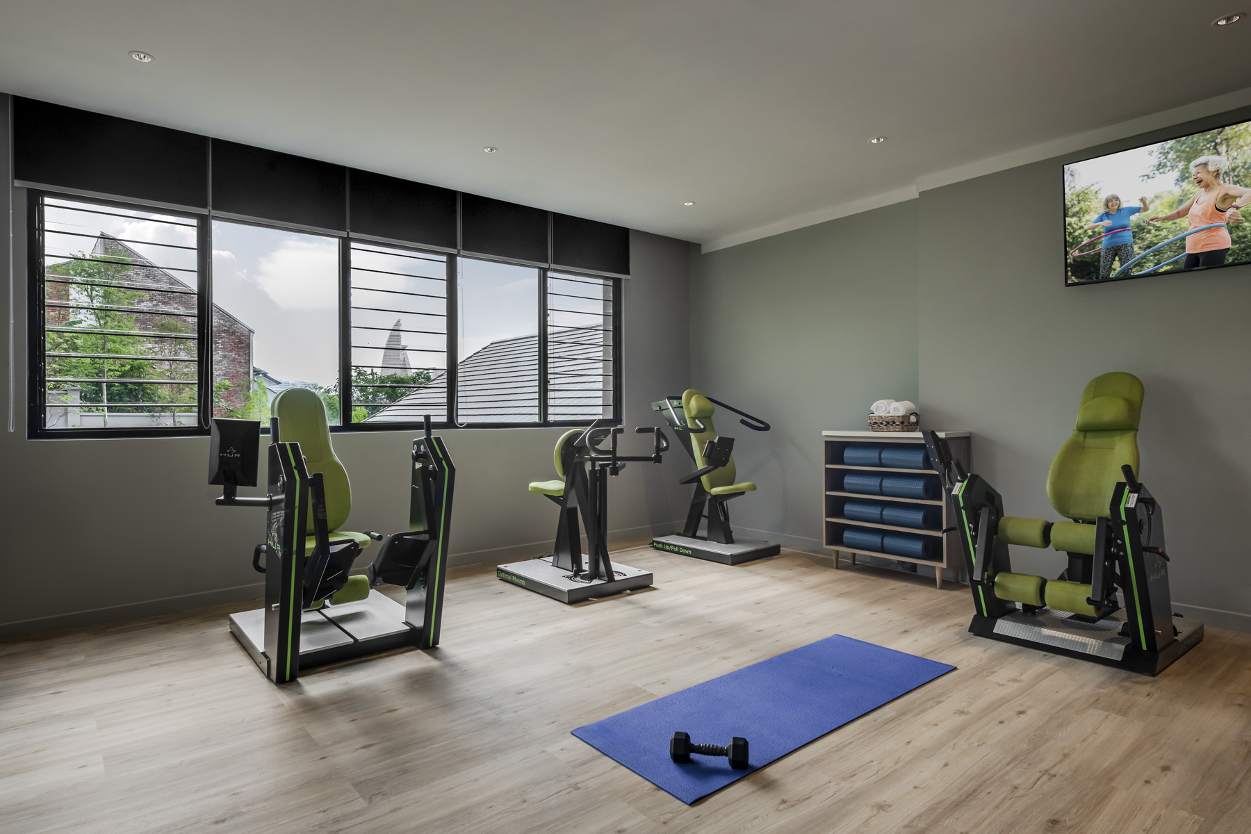 Fitness centre at Domitys Bangsar