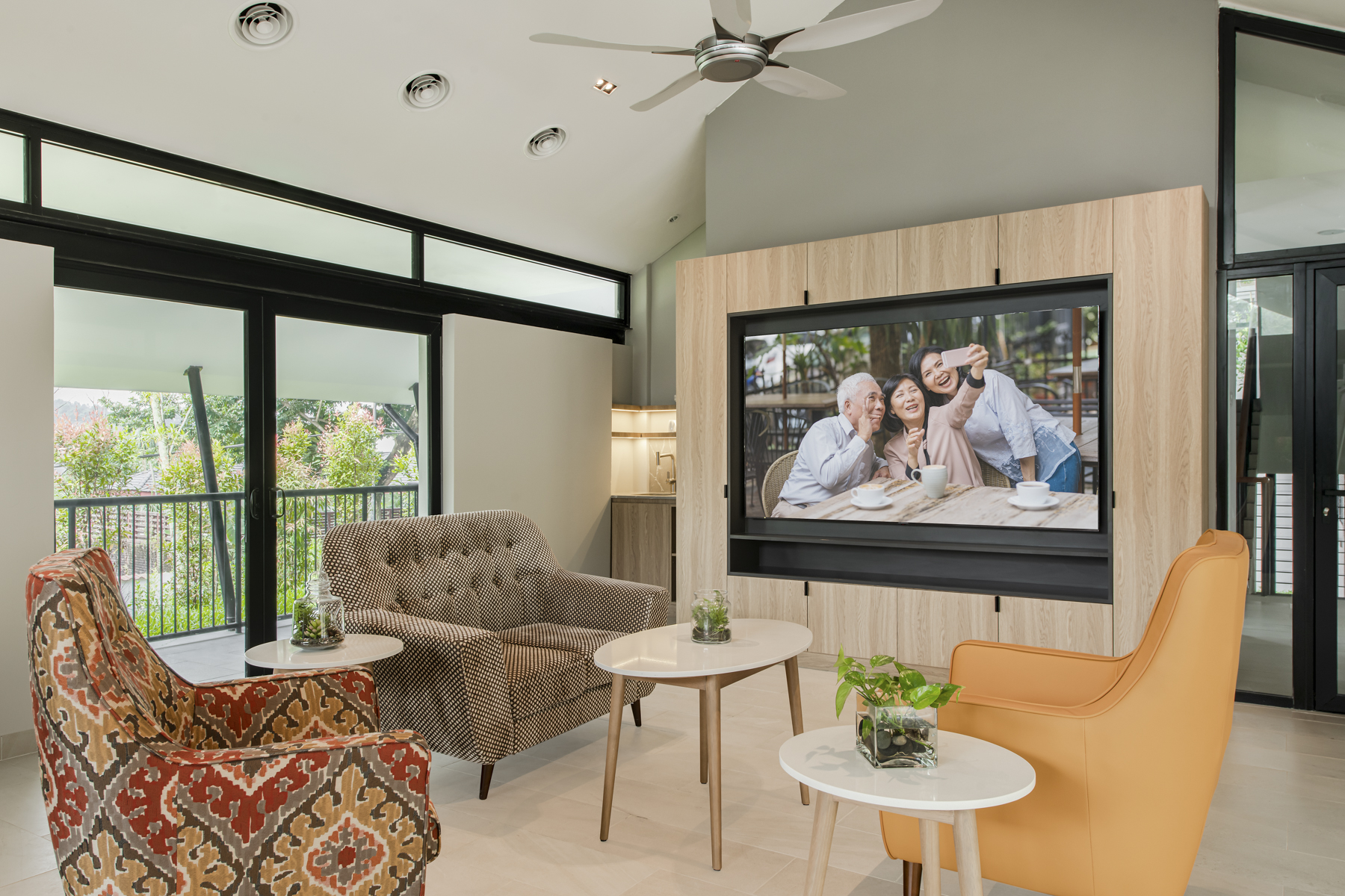 Residents' lounge at Domitys Bangsar