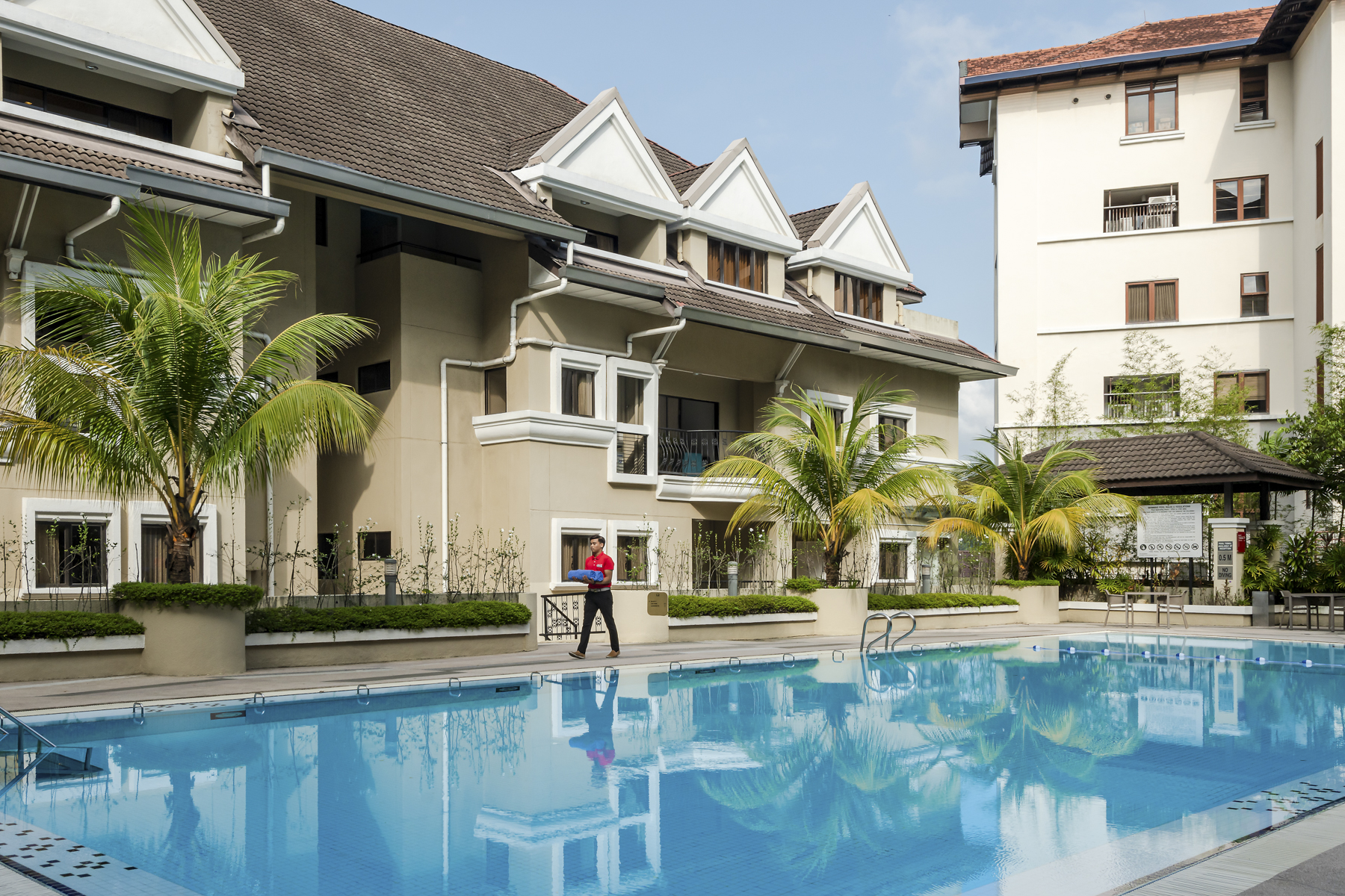 Swimming pool at Domitys Bangsar senior living residence
