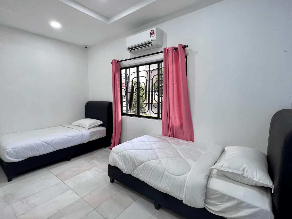 Twin resident bedroom at Adore Home Care Centre