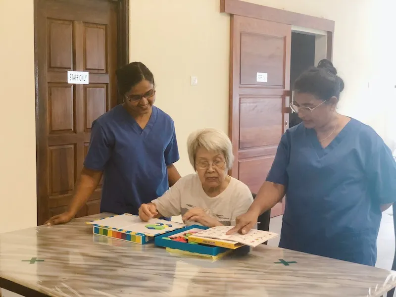 Nursing area at Dr Thomas Care Centre Ipoh