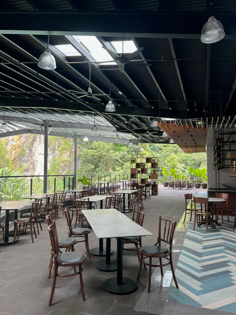 Kopitiam dining area at Millennia Village — social space for residents