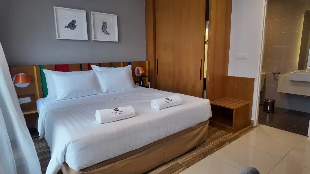 Senior-friendly bedroom at Haywood Senior Living Medini