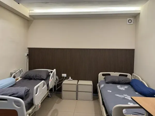 Resident room at EHA Parkview Eldercare, Perling