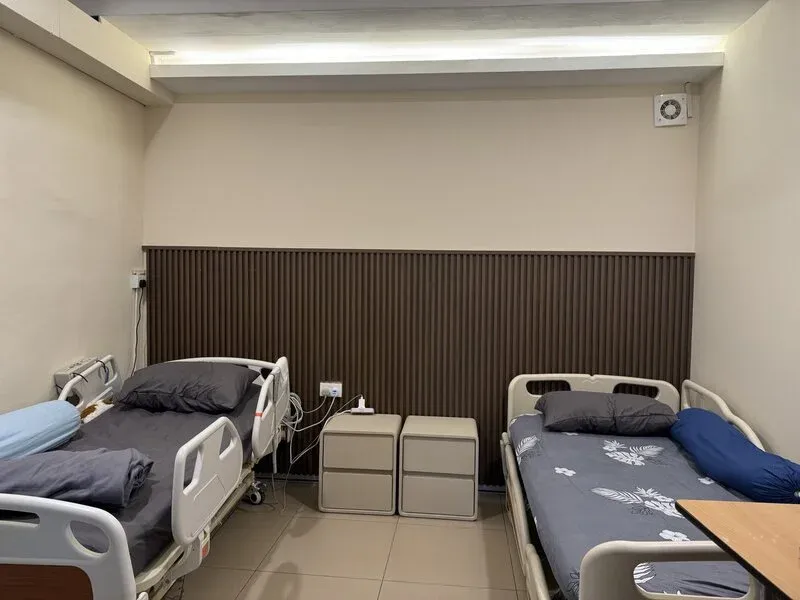 Resident room at EHA Parkview Eldercare, Perling