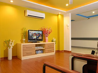 TV lounge at Lecadia PrimaCare Centre