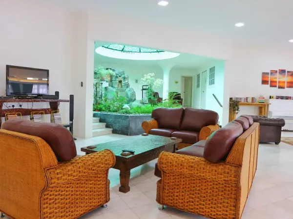 TV lounge at Graceland Asia senior home, Bukit Gasing PJ