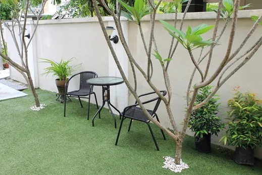 Garden relaxation area at Golden Years Kota Kemuning