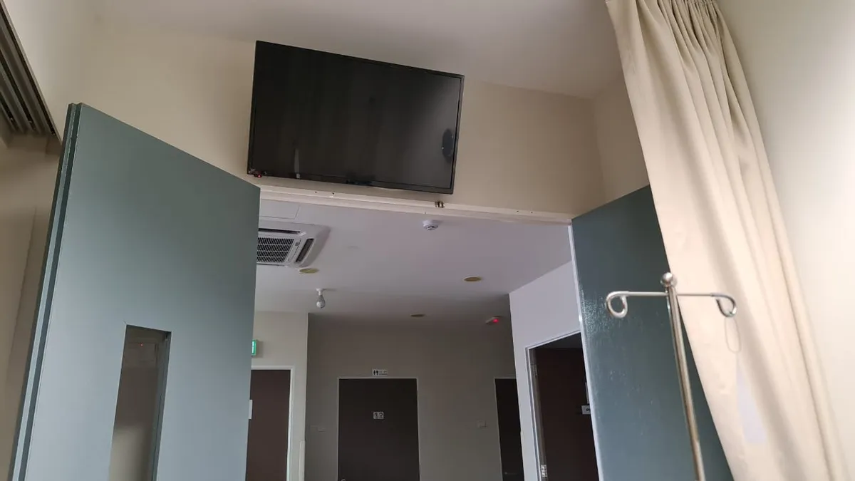 Patient room at Medilodge Nursing Home, Bayan Lepas