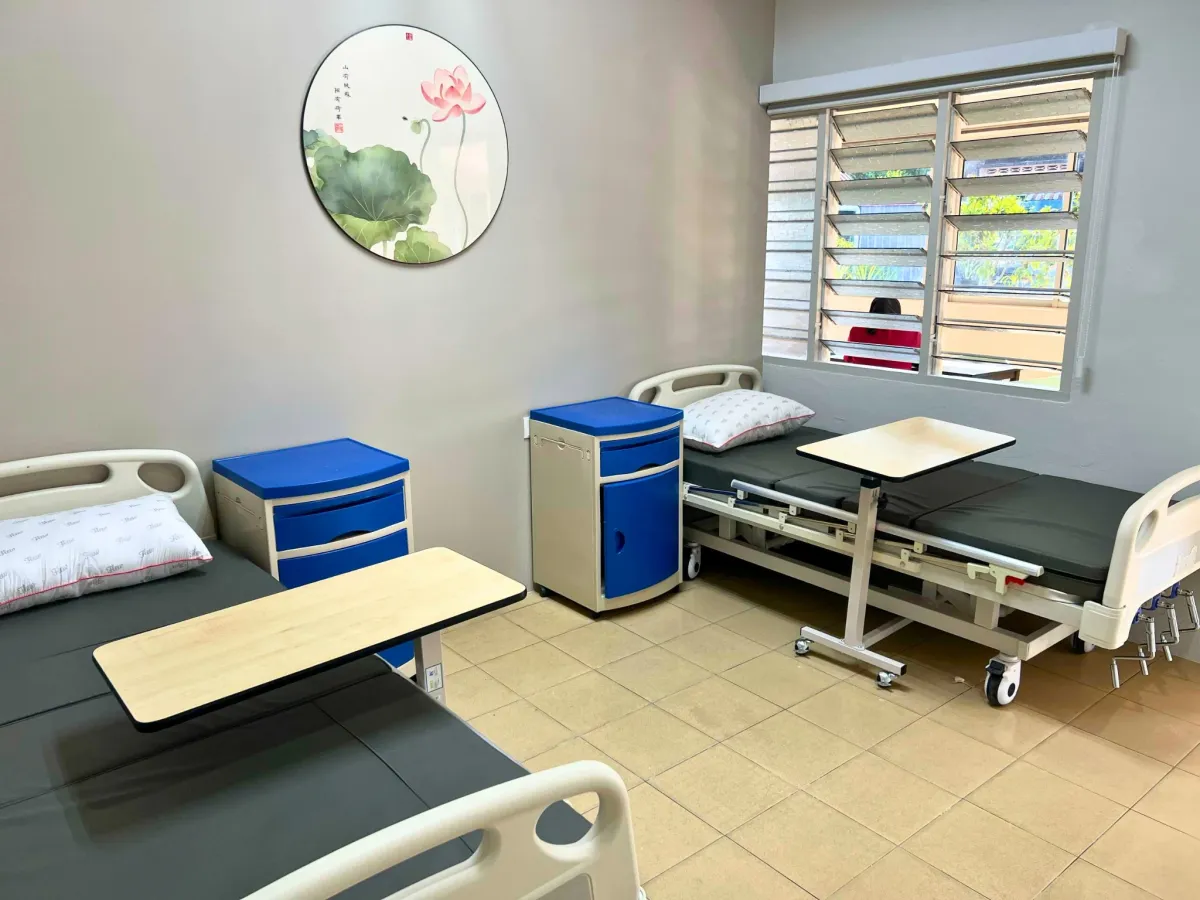 Elderlove Care Centre Ipoh Bercham two-bed resident room