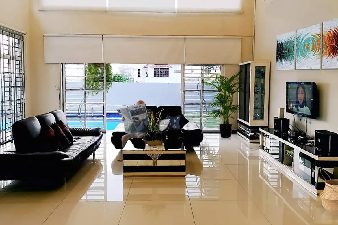 Living hall at Prestige Residence Care