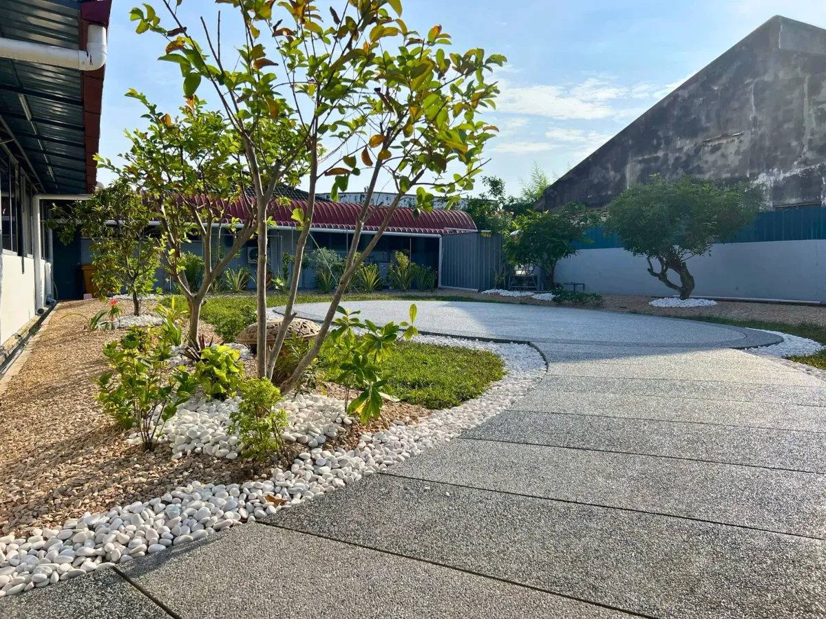 Elderlove Care Centre Ipoh Bercham Japanese garden relaxation area