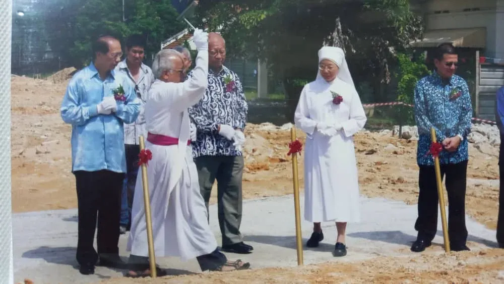 Holy Family Home Penang ground breaking ceremony