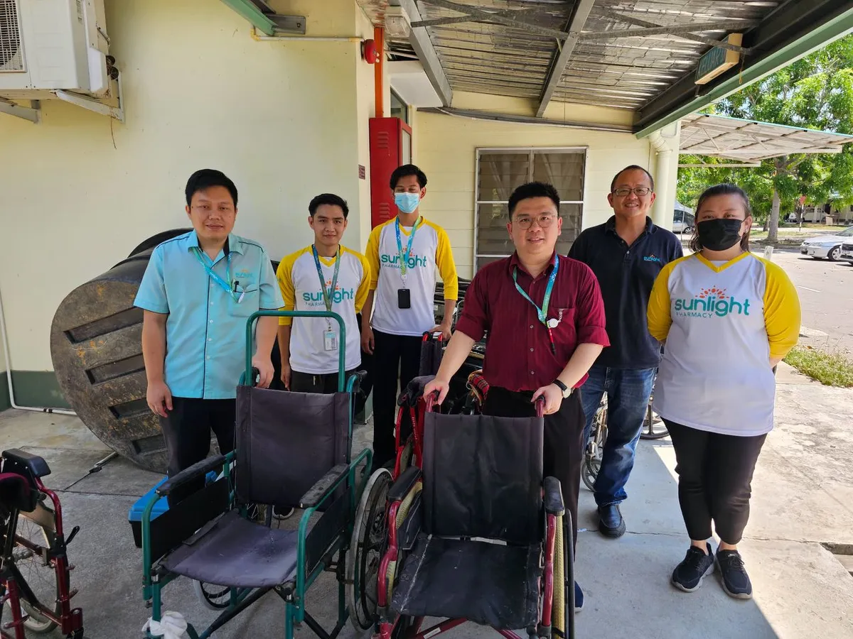 The Hope Village care centre Tuaran Sabah during community visit 2024