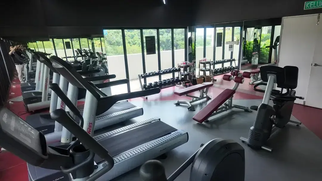 Gym facilities at Haywood Medini