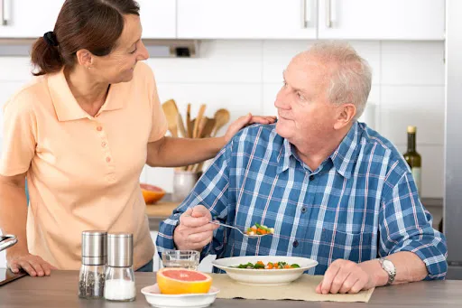 Home-cooked meals at RH-CARE