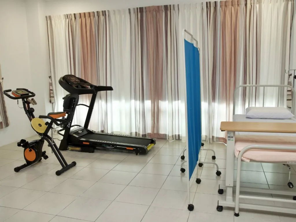 Santa Clara Day Care Centre Kuching physiotherapy area