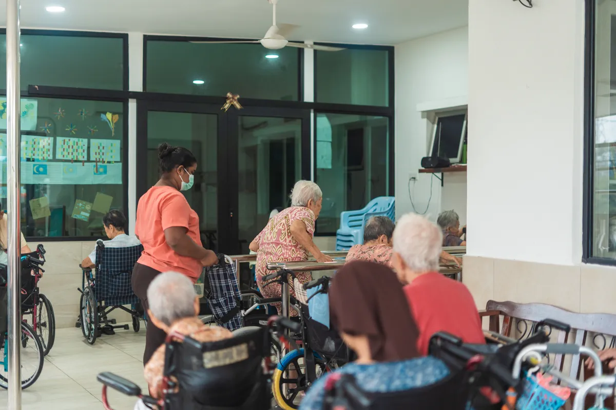 Mercy Care resident space