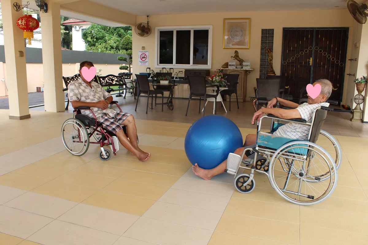 Activities programme at Ipoh D Palace Nursing Home