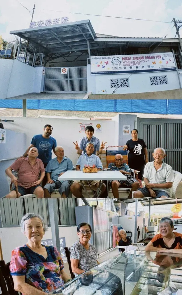 Yong An Old Folks Care Centre Ulu Tiram JB facility